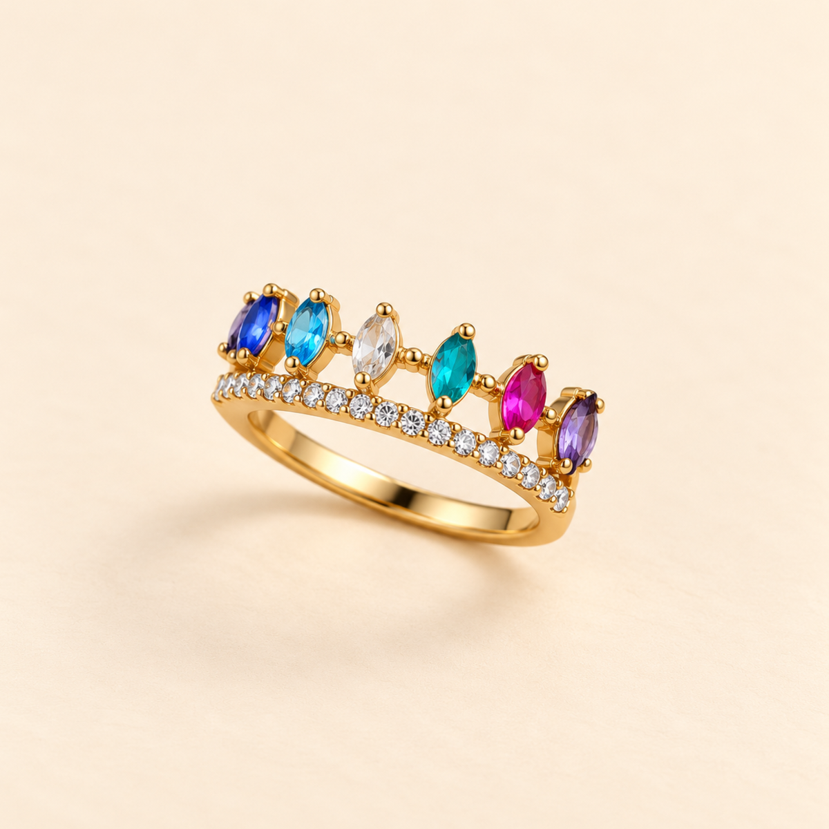 Crown of Elegance Ring