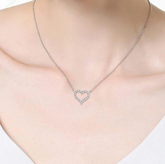 Silver Heart Necklace