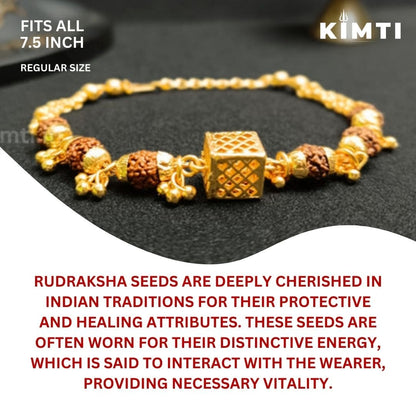 Modern Rudraksha Bracelet For Women