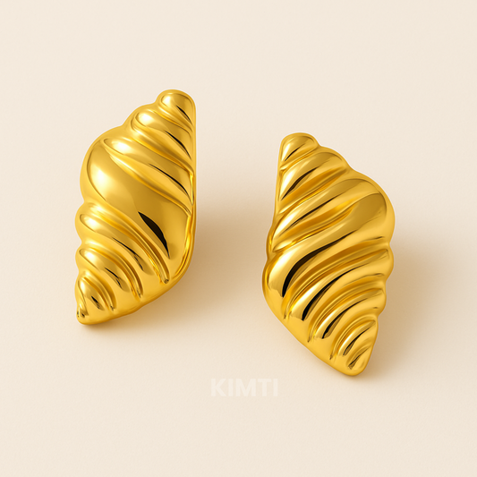 18K Gold Plated Lillia Stud Earrings
