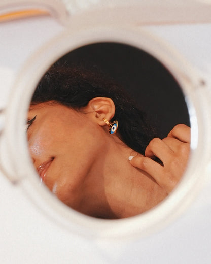 Mystara 18K Gold Plated Soirée Earrings