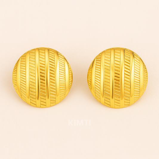 18k Gold Plated Pristine Anti Tarnish Earring