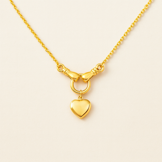 Regalia Heart Anti-Tarnish Necklace