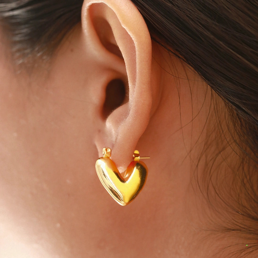 Luvée 18K Gold Plated Studs