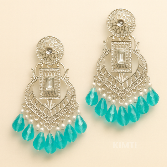 Celestial Charm Chandbalis Jhumka