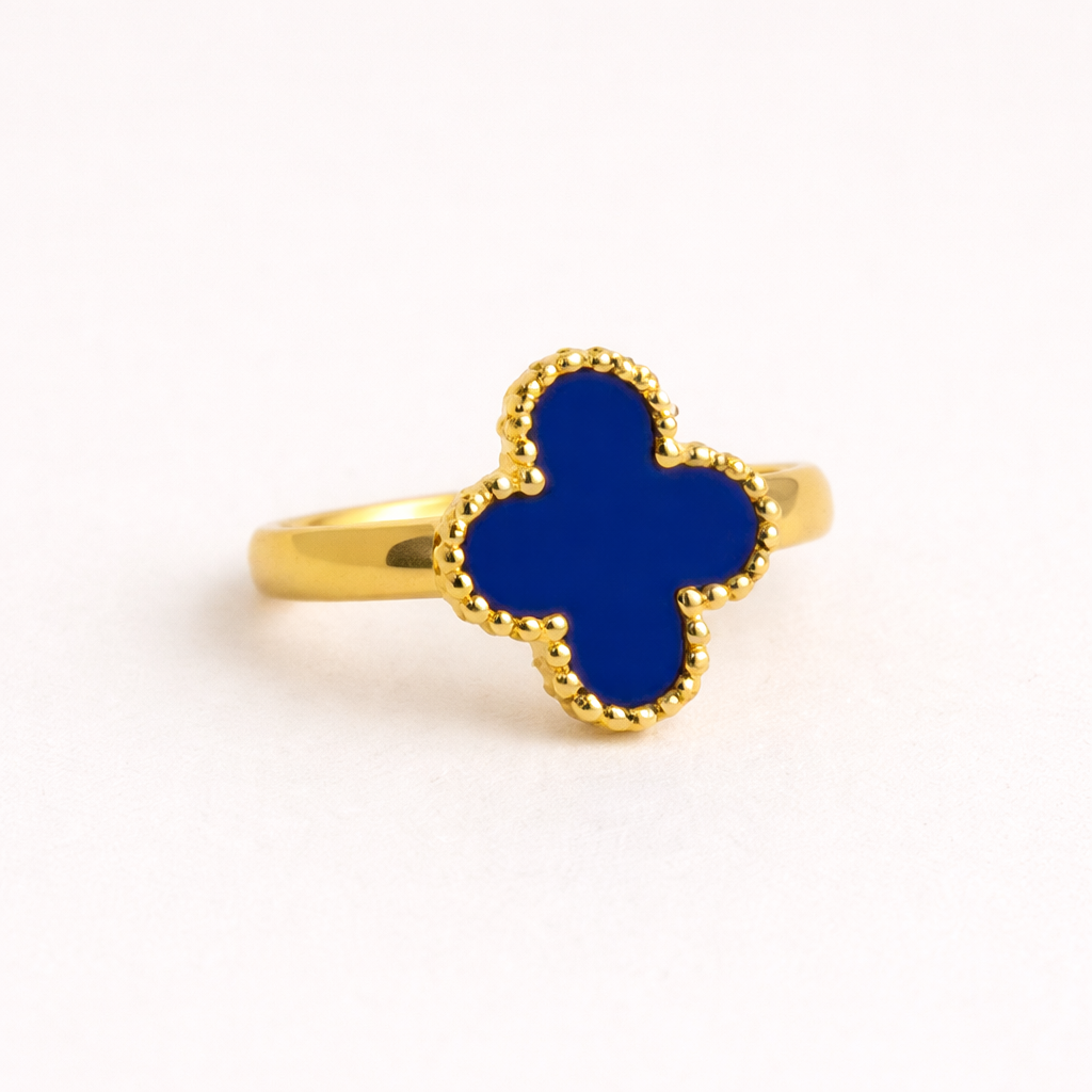 Blue Clover Anti Tarnish Ring