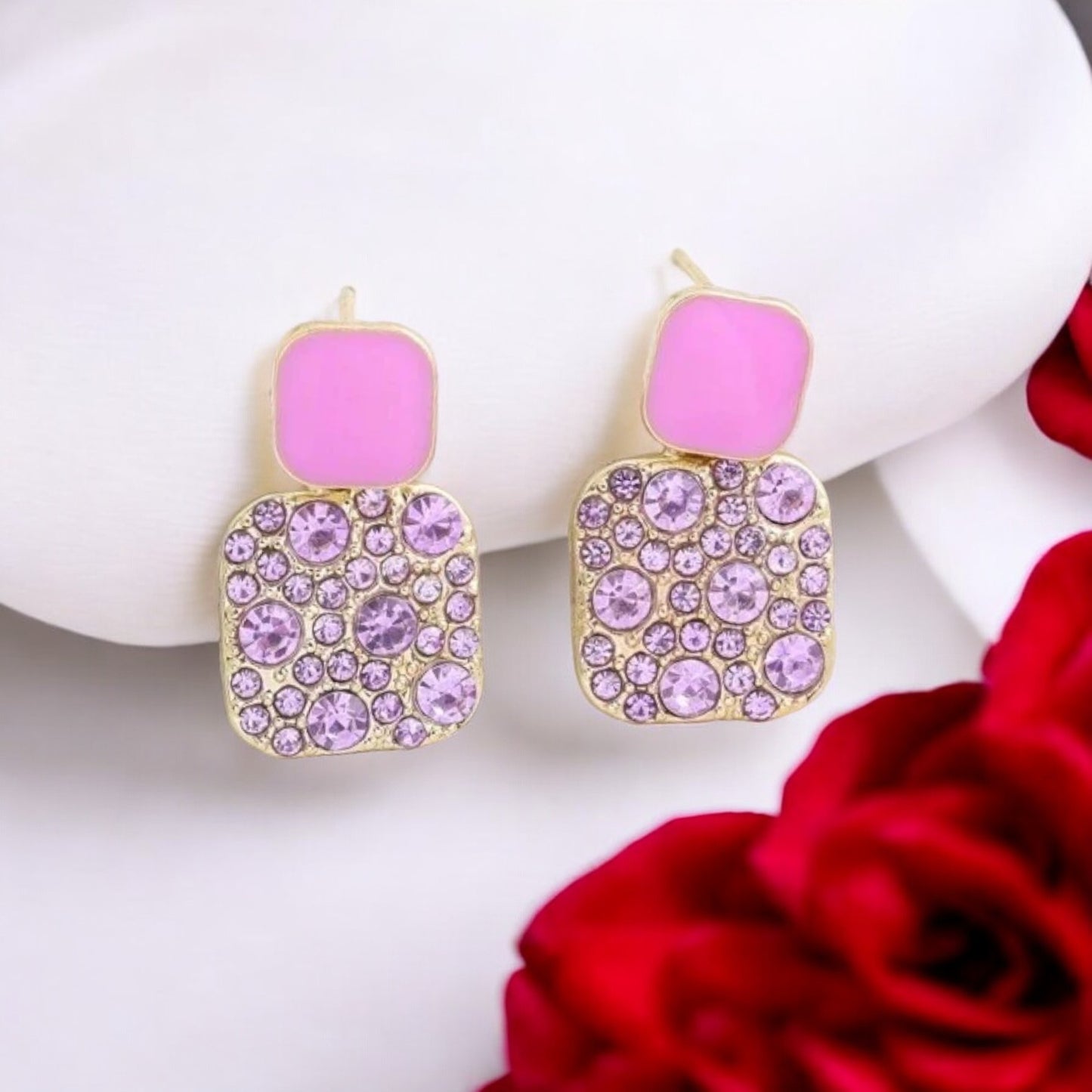 Pink Blush Earring