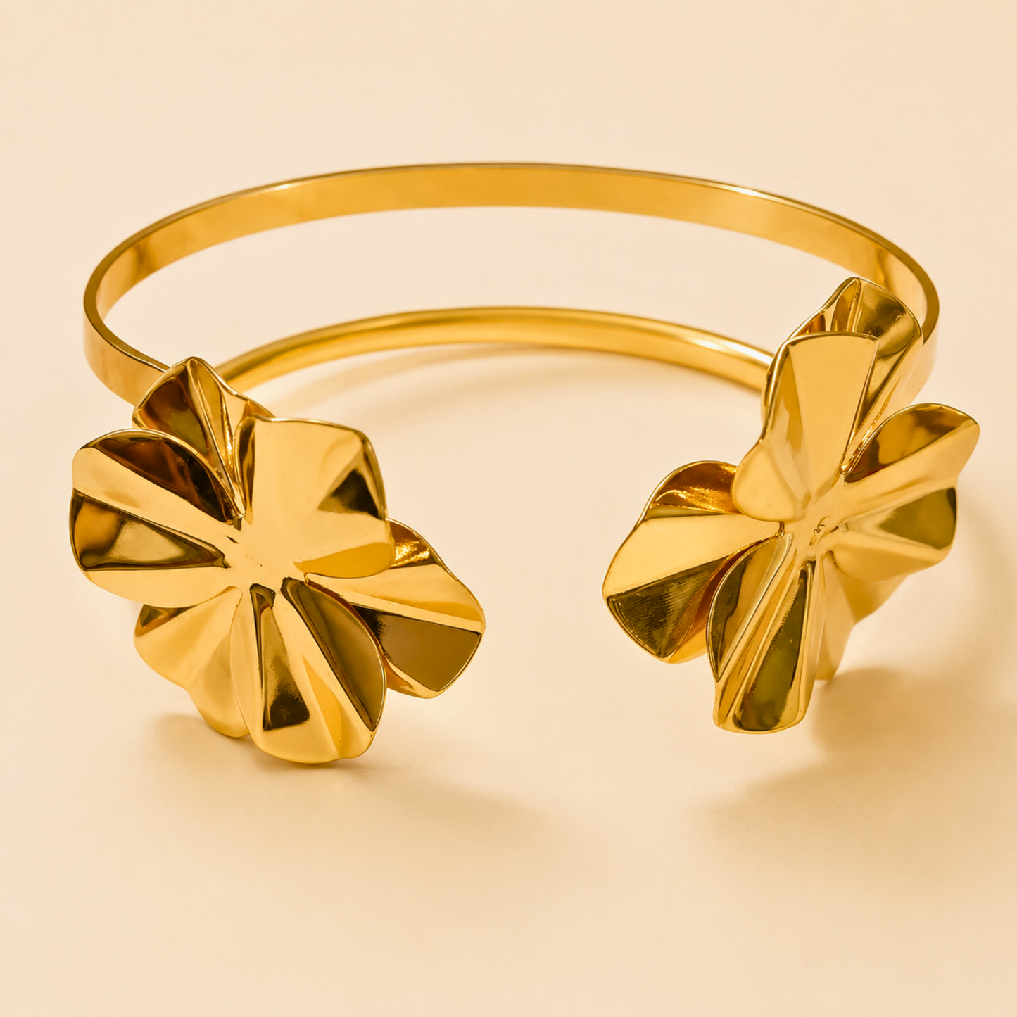 Flora Shine Cuff Bracelet