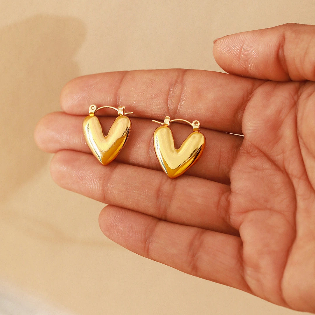 Luvée 18K Gold Plated Studs