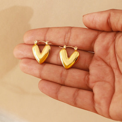 Luvée 18K Gold Plated Studs
