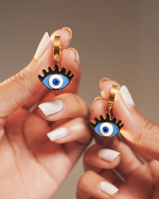 Mystara 18K Gold Plated Soirée Earrings