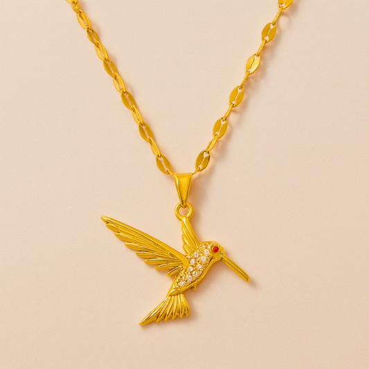 Honeyflight Pendant Anti-Tarnish Necklace