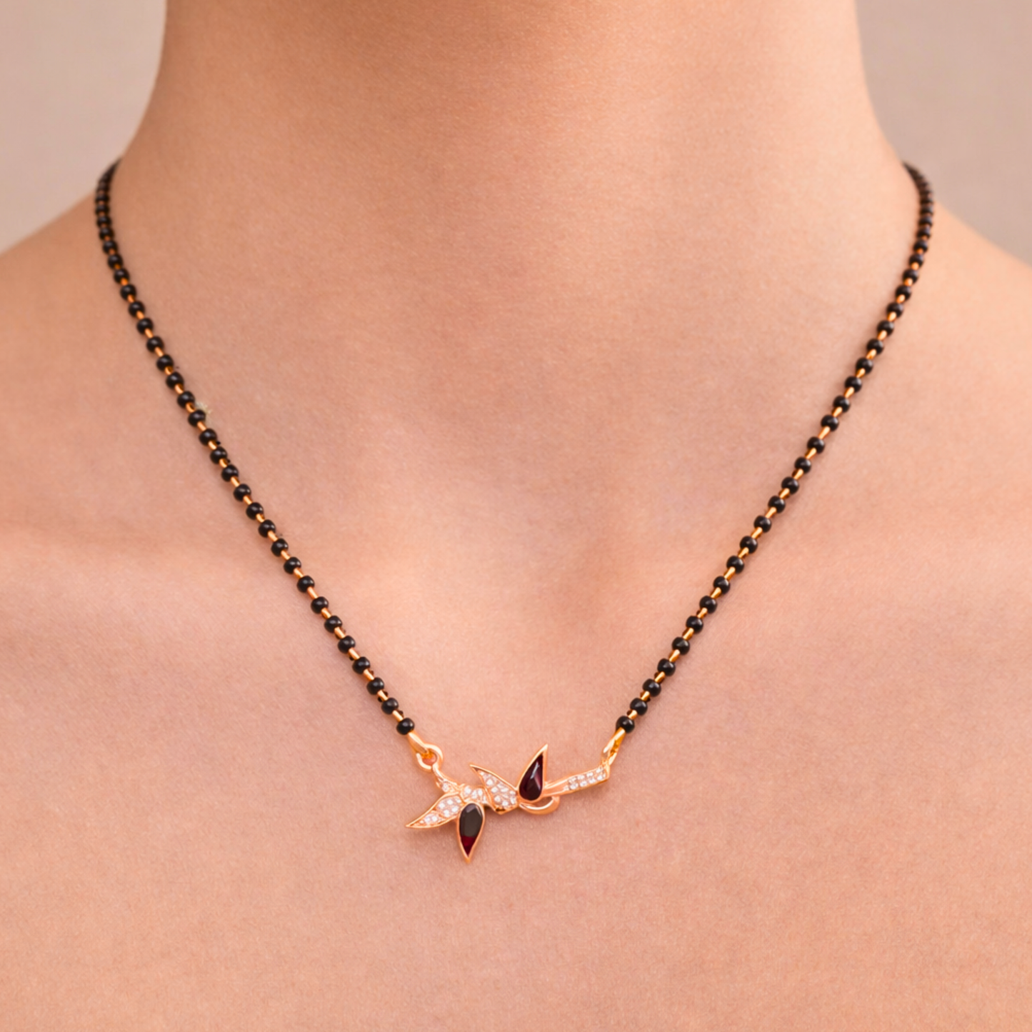 Aarohi Leaf Mangalsutra