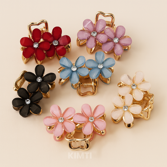 Daisy Crush Hair Clip (1 pc - Random colour )