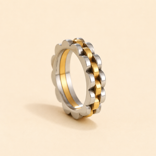 Men -Luxe Parallel Ring (17-18-19)