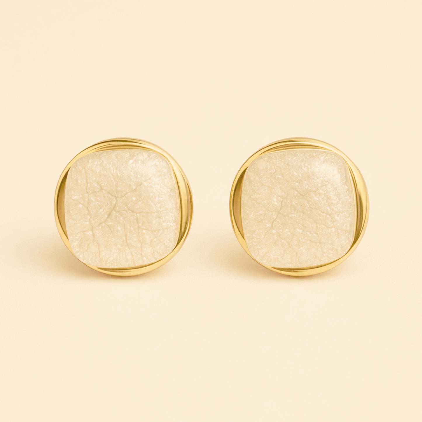 Celestria Trendy Square Stud Earrings