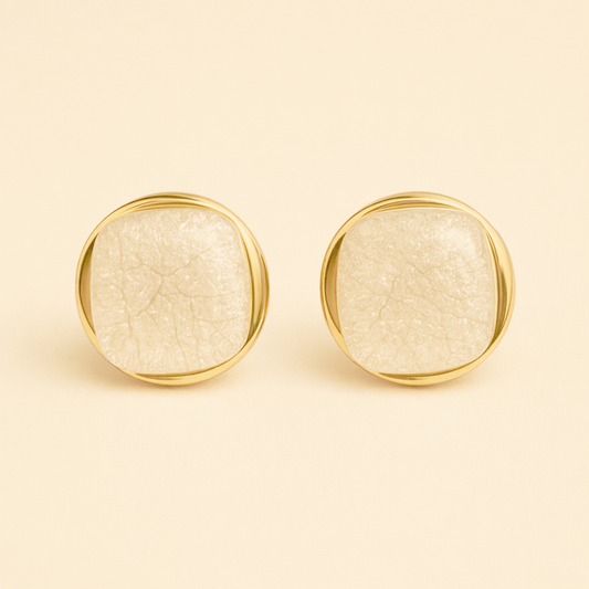 Celestria Trendy Square Stud Earrings