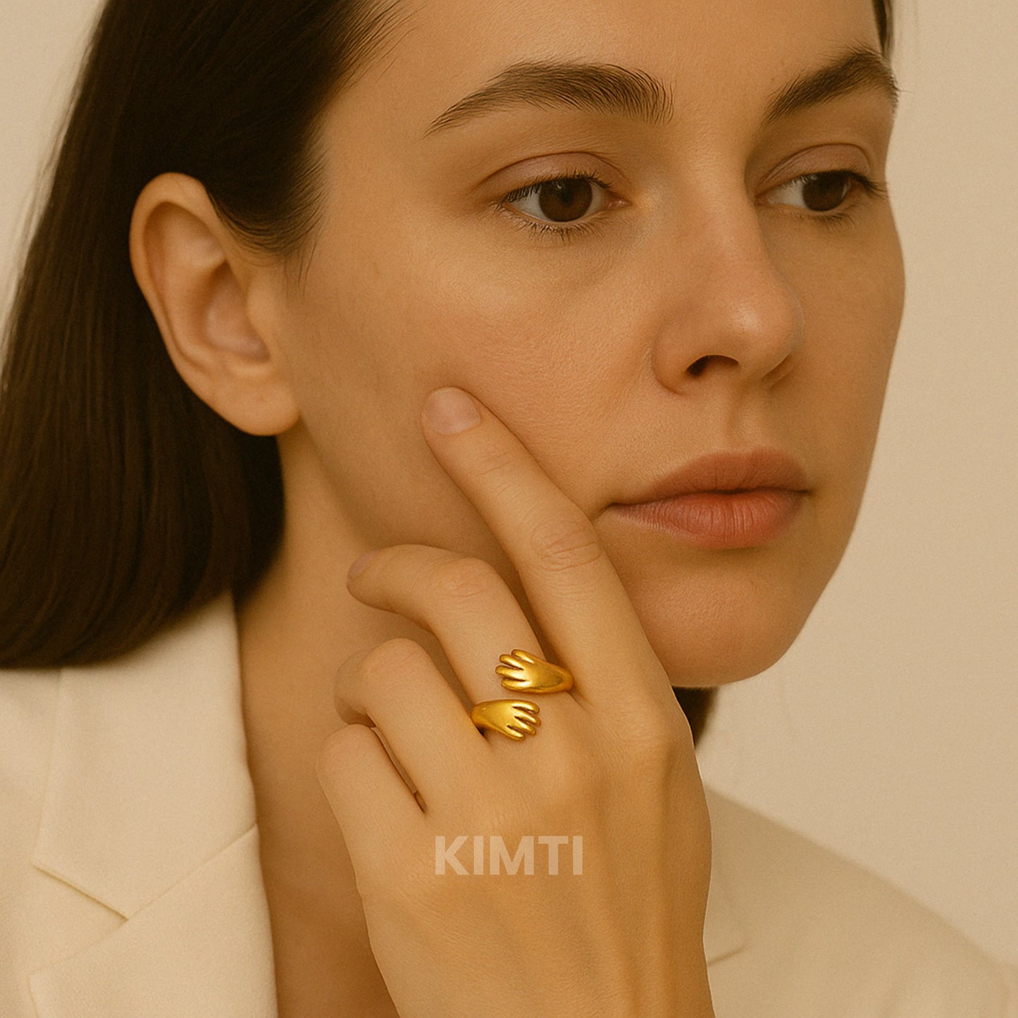 Endless Affection Adjustable Hug Ring