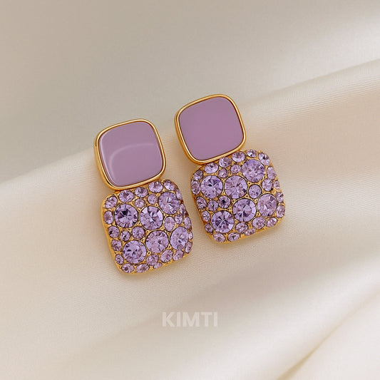 Pink Blush Drop Earring