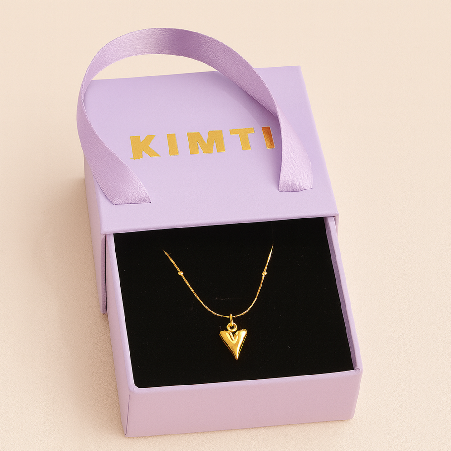 18k Gold Plated Love Nest Pendant Necklace