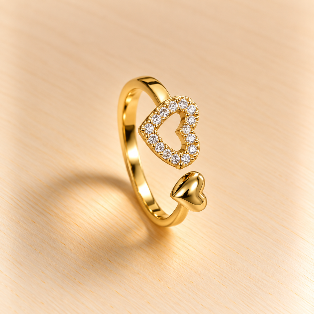 18k Gold Plated Eternal Love Ring