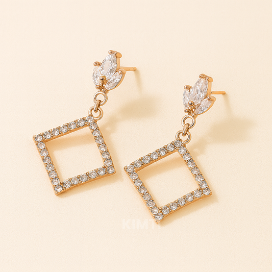 Twinkle Frame Danglers Earring