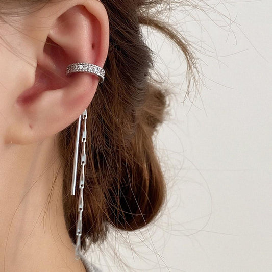 Silver Ear Cuff