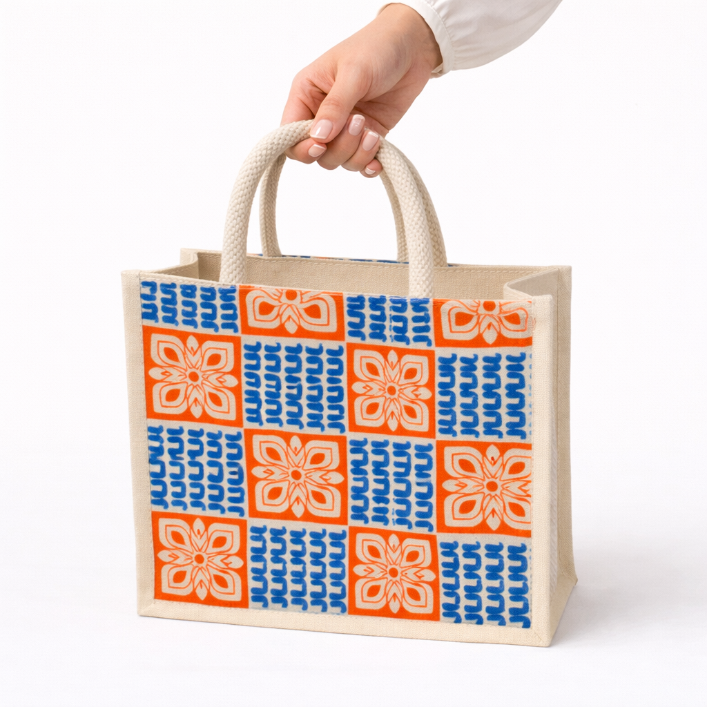 Saffron Mosaic Tote Bag