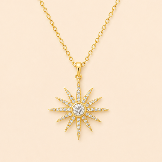Starlight Radiance Pendant Necklace