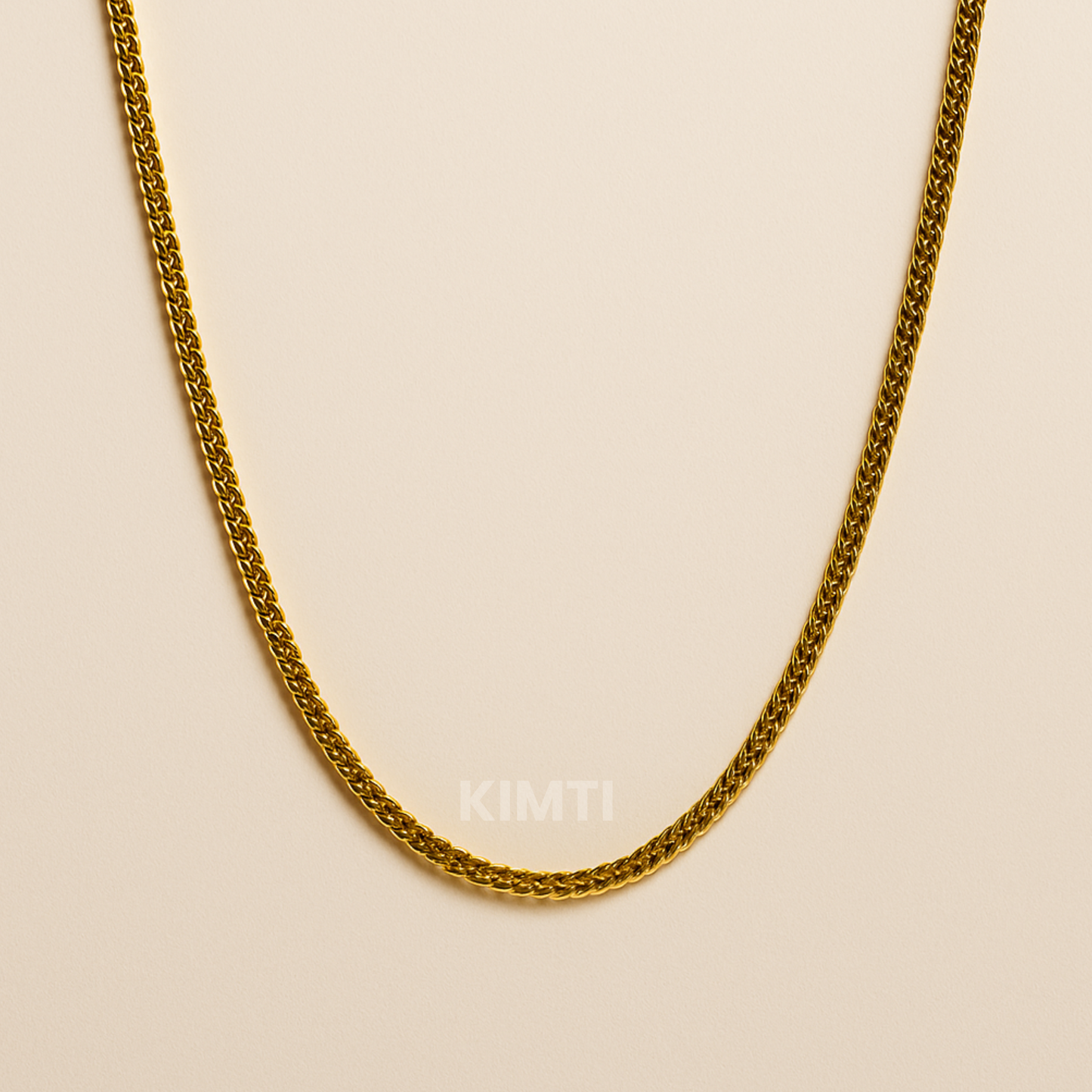Men-18k Gold Plated Men Alloy Chain