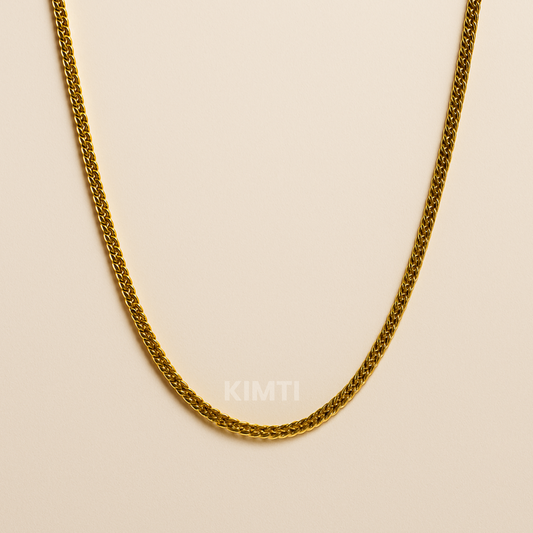 Men-18k Gold Plated Men Alloy Chain