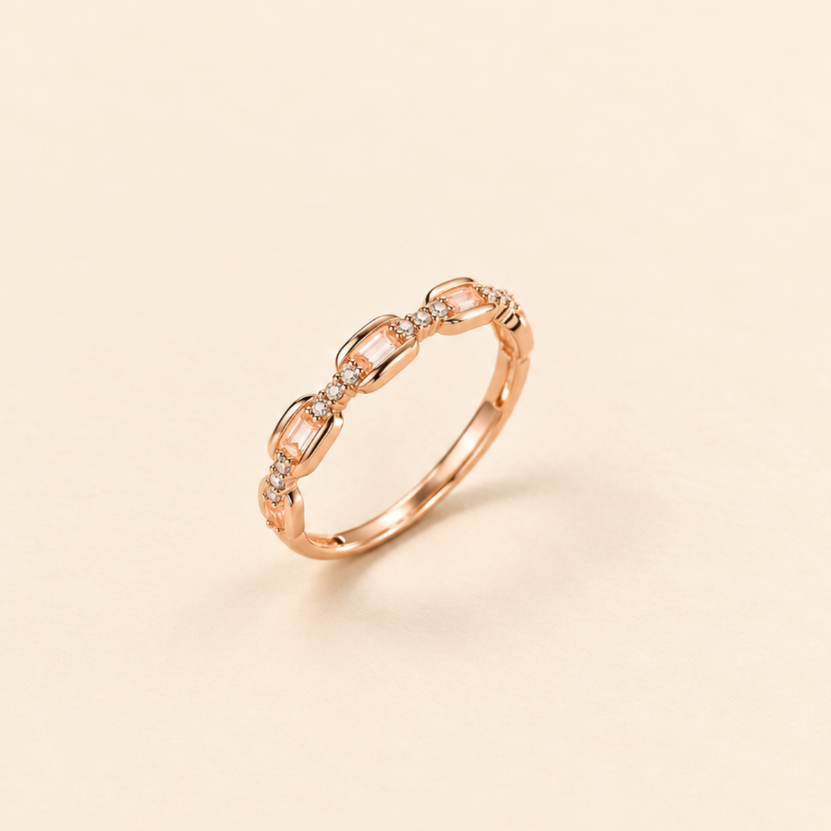 Crystal Tiara Ring