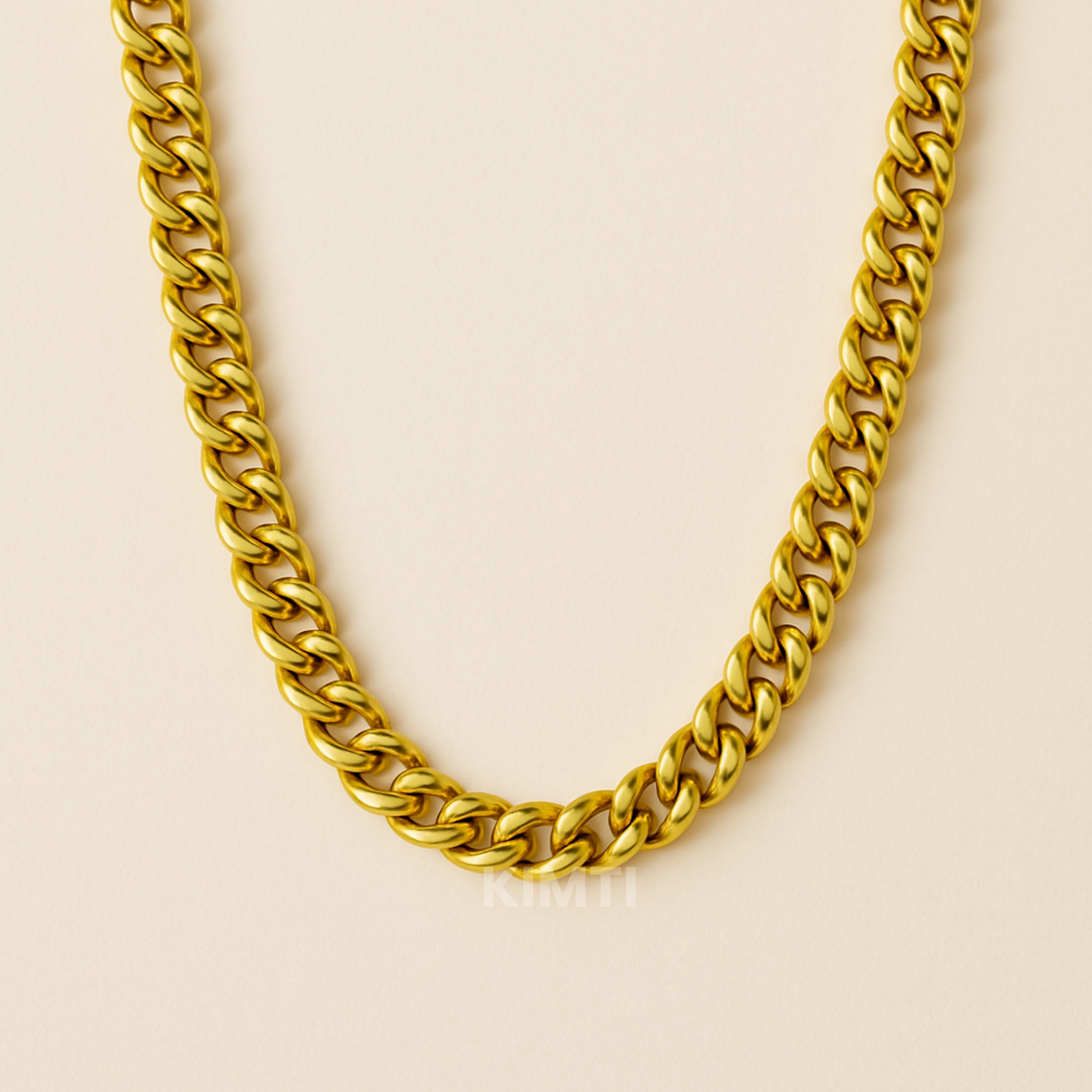 Men-18k Gold Plated  Alloy Micron Chain