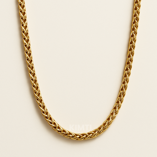 Men-18k Gold Plated Oscar's Chain