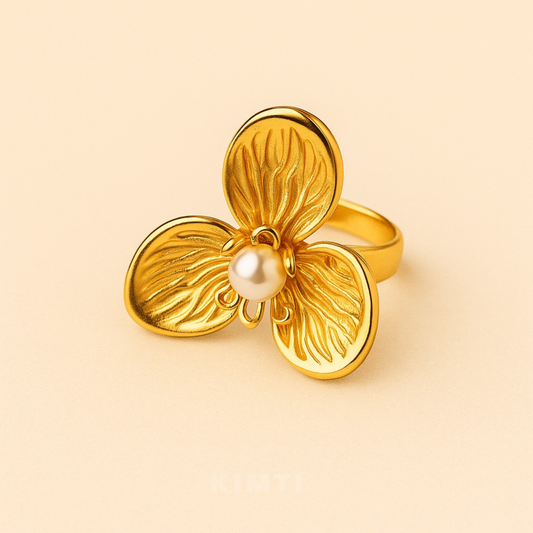 18K Gold Plated Lillia Grace Ring for Women