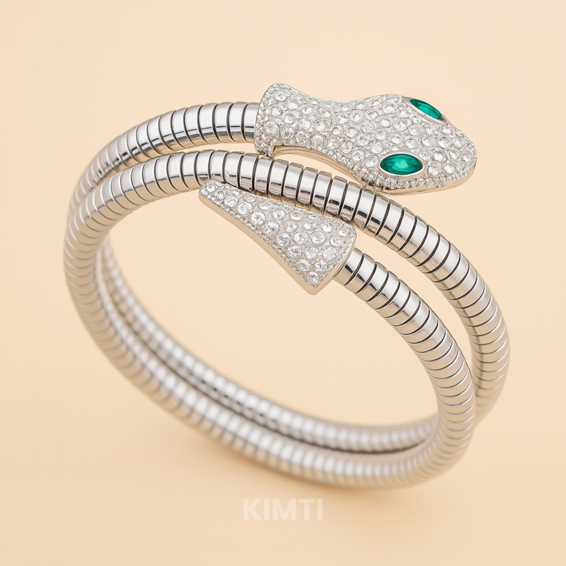 Silver Snake Bracelet – Kimti
