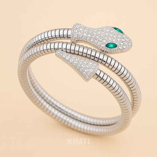 Silver Snake Bracelet