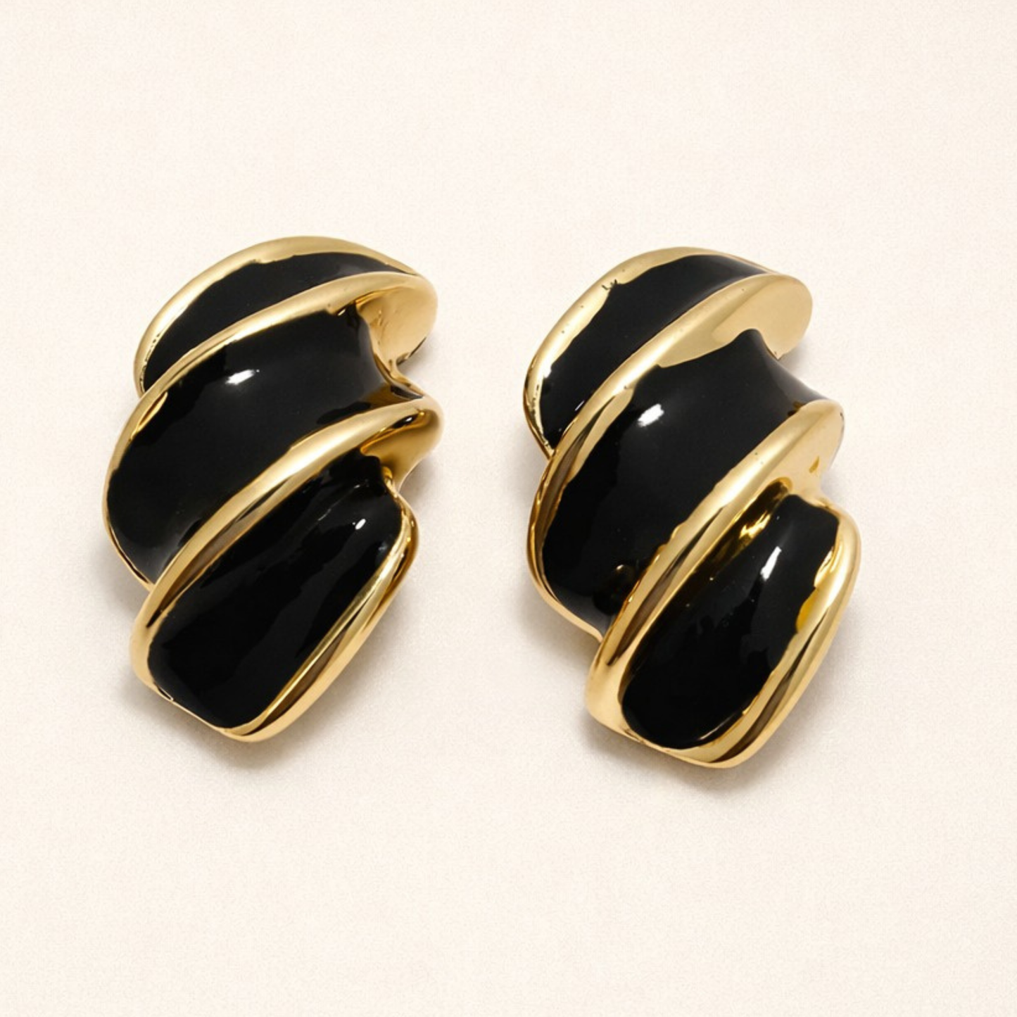 Petal Glow Enamel Studs