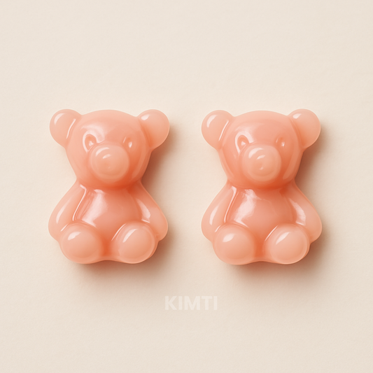 BearPop Pink Stud Earring