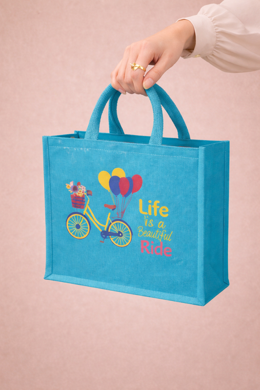 Vibrant Floral Tote Bag