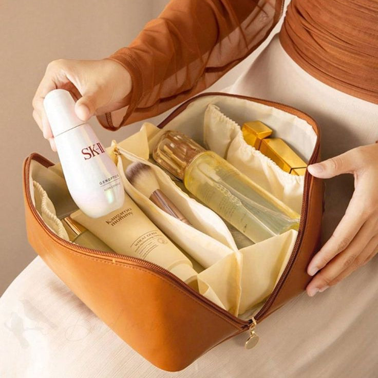 Just Rs. 249 Luxurious Pillow Bag, Multi-layer Makeup Bag