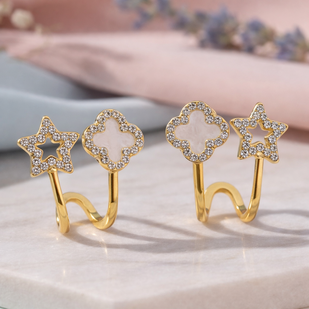 Dazzle Chain Earring