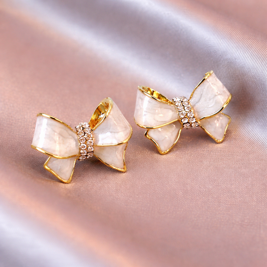 Korean Style Bow Earring