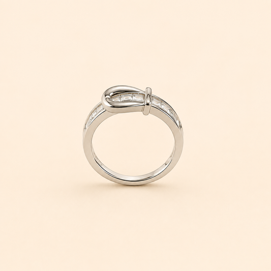 Prsteň Silver Opasok Ring