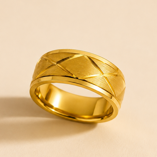 Men - Monarch Pattern Ring