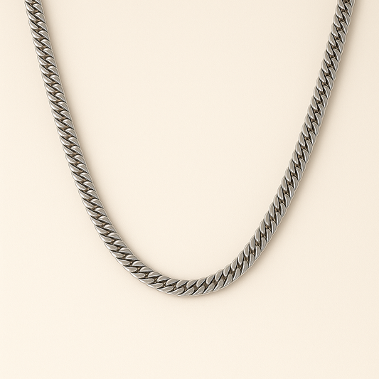 Men - Sterling Sovereign Anti Tarnish Necklace