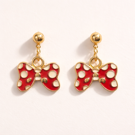 Merry Red Sparkles Earring