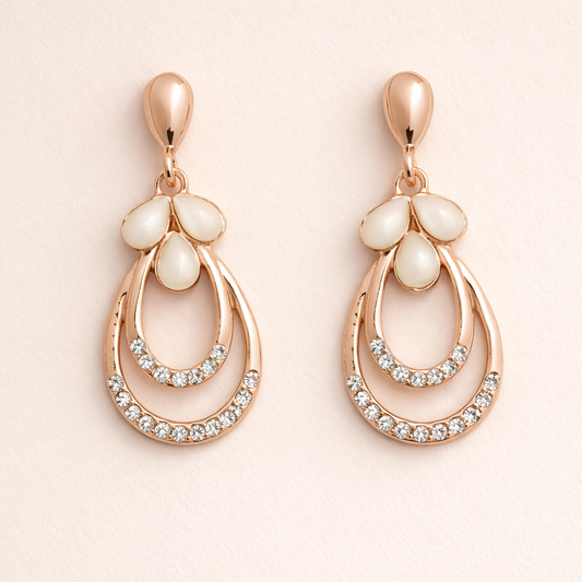 Nysa Navy Drops Earring