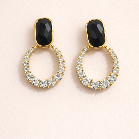 Ziva Scarlet Spark Earring