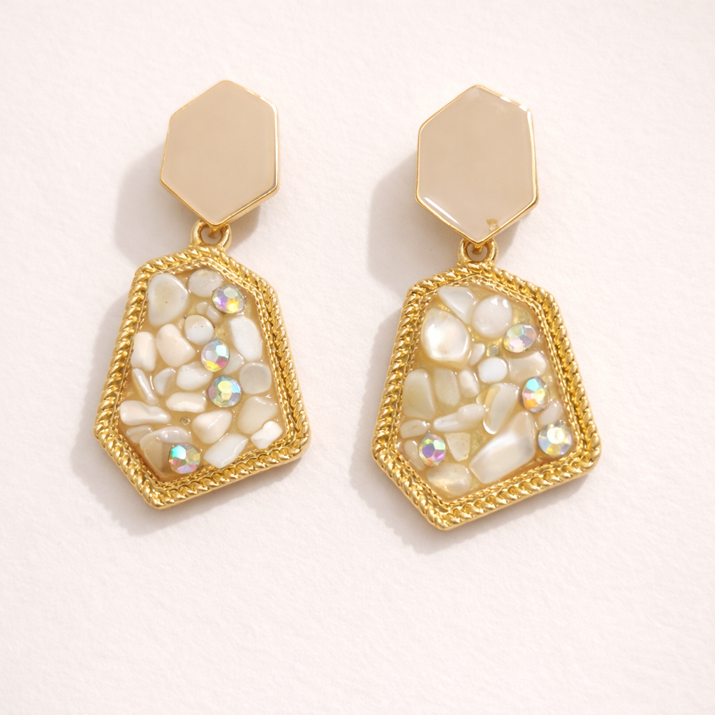 Ivory Alchemy Earring